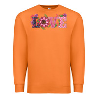 Walentine's Day Love Sunflower Premium Sweatshirt | Teevron