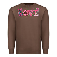 Chestnut walentine's day love sunflower Premium Sweatshirt - BarkalooDesign