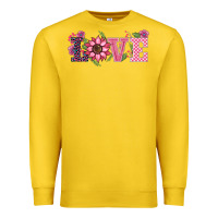 Lemon walentine's day love sunflower Premium Sweatshirt - BarkalooDesign