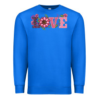 True Royal walentine's day love sunflower Premium Sweatshirt - BarkalooDesign