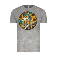 Cloud Rock western pattern circle earrings Vintage Tee - Jasminsmagicworld