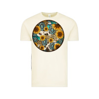 Vintage Arctic western pattern circle earrings Vintage Tee - Jasminsmagicworld