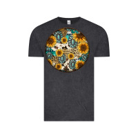 Vintage Black western pattern circle earrings Vintage Tee - Jasminsmagicworld