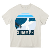 Cream Summer Surf Heavy Core Tee - Bettercallsaul