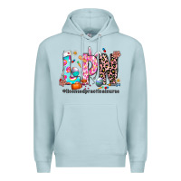Blue Mist Easter Lpn Premium Hoodie - CowhideDigitalArt