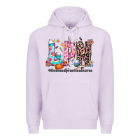 Lilac Easter Lpn Premium Hoodie - CowhideDigitalArt