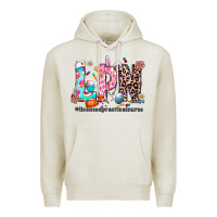 Oatmeal Heather Easter Lpn Premium Hoodie - CowhideDigitalArt