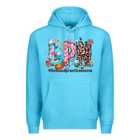 Ocean Blue Easter Lpn Premium Hoodie - CowhideDigitalArt