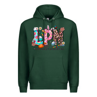 Sports Green Easter Lpn Premium Hoodie - CowhideDigitalArt