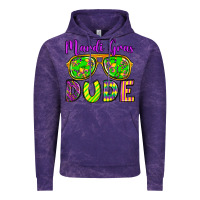 Cloud Purple mardi gras dude olivia Vintage Hoodie - OliviaCreatesArt