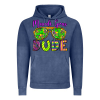 Vintage Denim mardi gras dude olivia Vintage Hoodie - OliviaCreatesArt