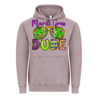 Vintage Zinc mardi gras dude olivia Vintage Hoodie - OliviaCreatesArt
