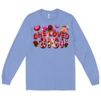 Colony Blue One loved Gigi Valentine's Day Long Sleeve Tee - FaDigitalArtStudio