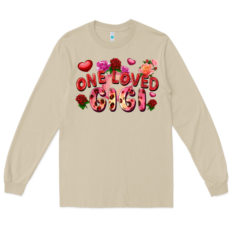 One Loved Gigi Valentine's Day Long Sleeve Tee by FaDigitalArtStudio | Teevron