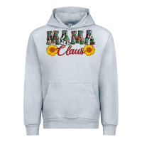 Heather Grey mama claus Urban Hoodie - AdoDesignShop