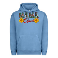 Pigment Pebble Blue mama claus Urban Hoodie - AdoDesignShop