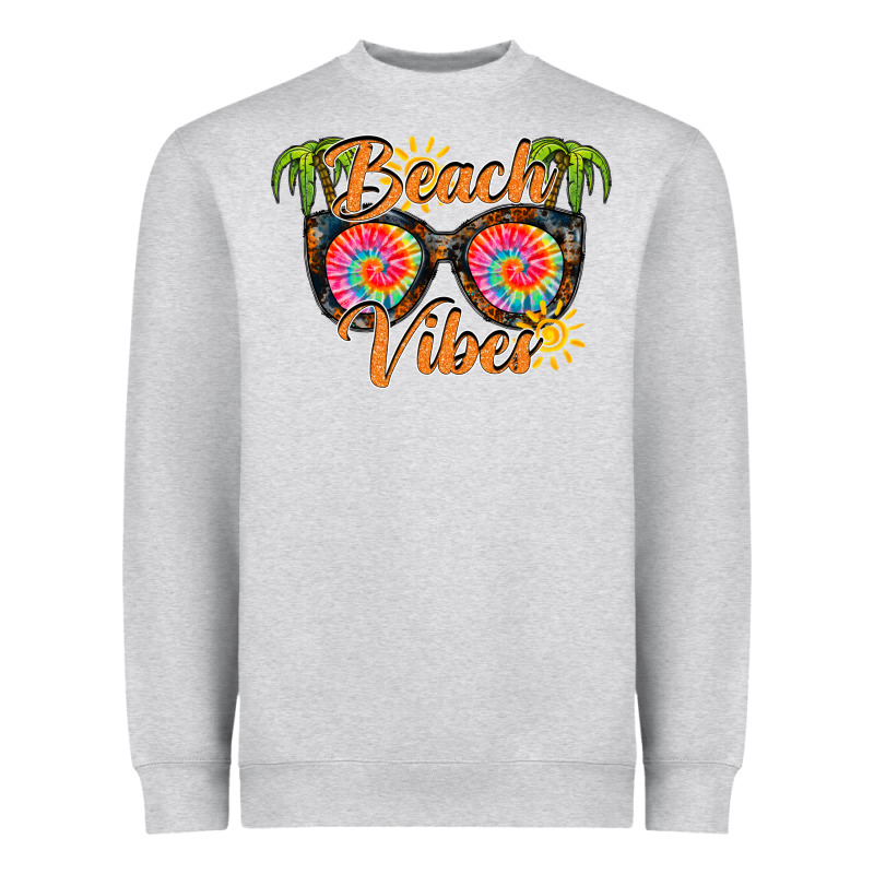 Beach Vibes Heavyweight Sweatshirt by RacoonDesign | Teevron