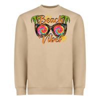 Mushroom beach vibes Heavyweight Sweatshirt - RacoonDesign