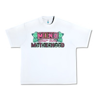 White Mind your own Motherhood  Mother's Day Urban Heavy Tee - CowGirlArtShop