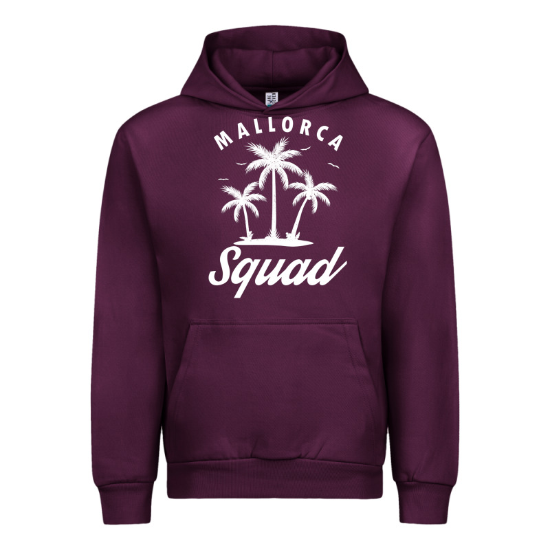 Mallorca Squad Beach Summer Surfing Swimming Travel Vacation Urban Hoodie by longCreatives | Teevron