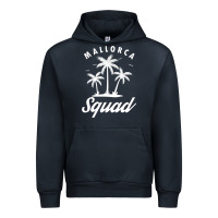 Navy Mallorca Squad Beach Summer Surfing Swimming Travel Vacation Urban Hoodie - longCreatives