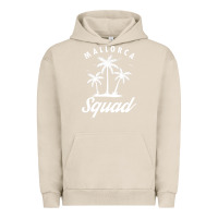 Pigment French Oak Mallorca Squad Beach Summer Surfing Swimming Travel Vacation Urban Hoodie - longCreatives