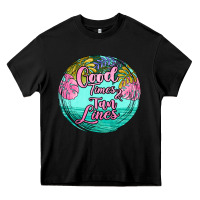 Black good times and tan lines Heavy Core Tee - JahusDesignShop