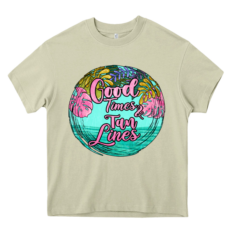 Good Times And Tan Lines Heavy Core Tee by JahusDesignShop | Teevron