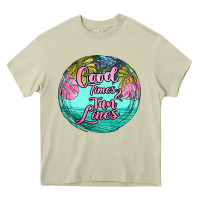Mossy good times and tan lines Heavy Core Tee - JahusDesignShop