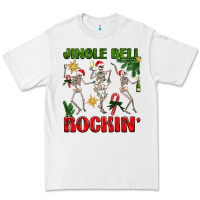 White Jingle bell rockin' Premium Tee - NancyCooperArtShop