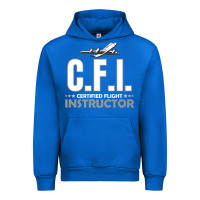 Cobalt CFI CFI Certified Flight Pilot Gift CFI Flying Instructor Urban Hoodie - longCreatives
