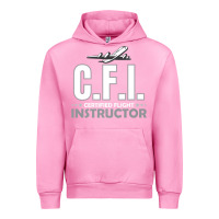 Fuchsia Pink CFI CFI Certified Flight Pilot Gift CFI Flying Instructor Urban Hoodie - longCreatives