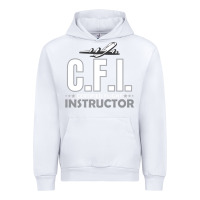 White CFI CFI Certified Flight Pilot Gift CFI Flying Instructor Urban Hoodie - longCreatives