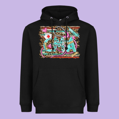 Certified Nursing Assistant Cna Heavyweight Hoodie Designed By Barkaloodesign