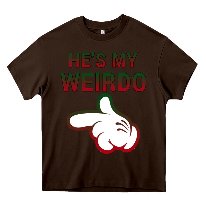 He's My Weirdo Galaxy Heavy Core Tee by Bettercallsaul | Teevron