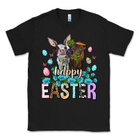 Black Happy Easter Heifers Easter Day Classic Tee - HowdyJamesFarm
