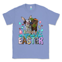 Colony Blue Happy Easter Heifers Easter Day Classic Tee - HowdyJamesFarm
