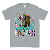 Heather Grey Happy Easter Heifers Easter Day Classic Tee - HowdyJamesFarm