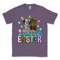 Lavender Happy Easter Heifers Easter Day Classic Tee - HowdyJamesFarm