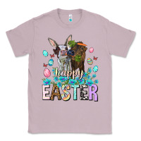 Lilac Happy Easter Heifers Easter Day Classic Tee - HowdyJamesFarm