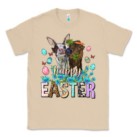 Mushroom Happy Easter Heifers Easter Day Classic Tee - HowdyJamesFarm