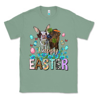 Sage Happy Easter Heifers Easter Day Classic Tee - HowdyJamesFarm