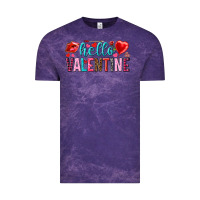Cloud Purple Hello Valentine Vintage Tee - HowdyJamesFarm