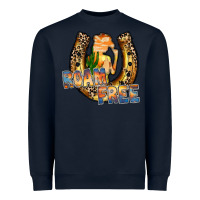 Navy cowgirl horseshoe Heavyweight Sweatshirt - RacoonDesign