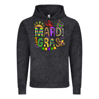 Vintage Black mardi gras olivia Vintage Hoodie - OliviaCreatesArt