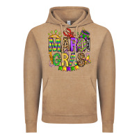 Vintage Coffee mardi gras olivia Vintage Hoodie - OliviaCreatesArt