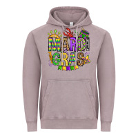 Vintage Zinc mardi gras olivia Vintage Hoodie - OliviaCreatesArt