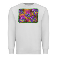 Mardi Gras Mask Background Premium Sweatshirt | Teevron