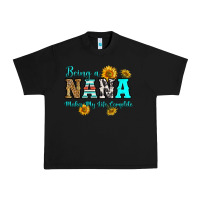 Black being nana makes my life complete Urban Heavy Tee - RanaPortraitStore