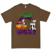 Cacao Let's Go Ghouls Premium Tee - texasbilliewilder